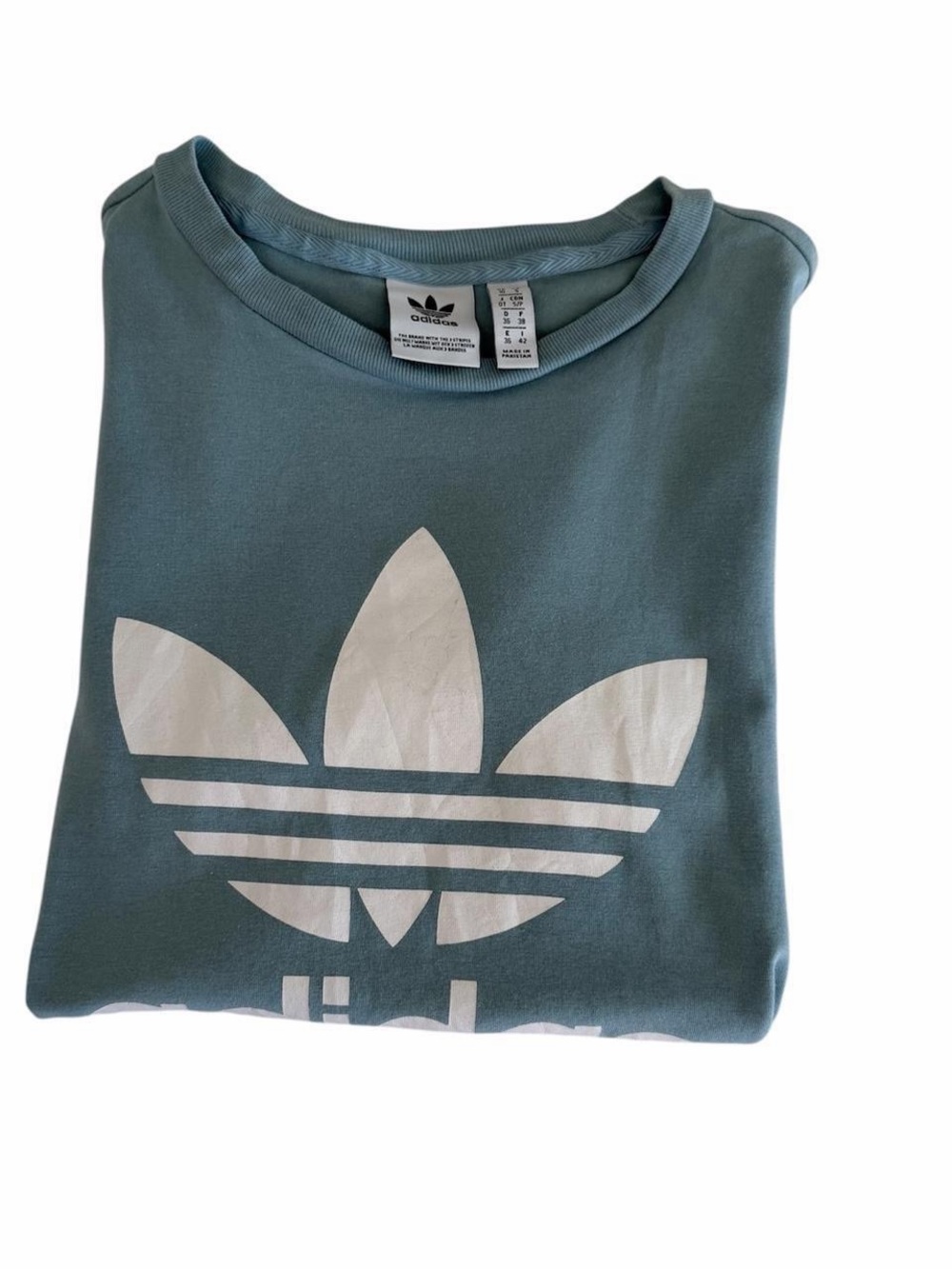 Adidas Originals Trefoil Graphic T-Shirt Small - Picture 6 of 6